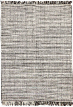 MOMO Rugs Nordic Flair Grey Vloerkleed - 140x200 - Rechthoek - Laagpolig,Structuur Tapijt - Modern - Antraciet, Beige, Grijs