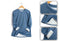 Milanoro knusse fleece tuniek - Blauw - XXL