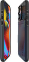 Spigen Slim Armor CS - Back Cover - Dubbellaags met Air Cushion - Metal Slate