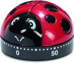 Patisse Kookwekker Lieveheersbeestje 6,3 Cm Rood/zwart