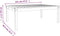 vidaXL Tuintafel 121x82,5x45 cm massief grenenhout honingbruin