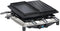 Steba RC4plusdelux - Gourmet - 3-in-1 - Steengrill - 8 personen - PFAS VRIJ - RVS/Zwart