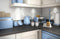 Swan SWKA1020BLN Retro Opbergblikken Set van 3 Blauw