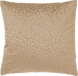 Dutch Decor CHESSY - Kussenhoes met dierenprint 45x45 cm Pumice Stone - beige - met rits
