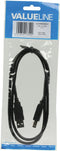 ValueLine 1m - USB 2.0 A - B - Zwart