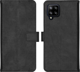iMoshion Hoesje Geschikt voor Samsung Galaxy A42 Hoesje Met Pasjeshouder - iMoshion Luxe Bookcase - Zwart