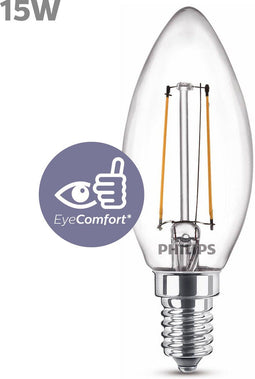 Philips Classic LED Kaarslamp 15W E14 Warm Wit