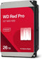 WD Red Pro (2020) - Interne Harde Schijf - 26TB opslagcapaciteit - 512MB cache - 7200 RPM