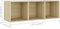 vidaXL - Tv-meubel - 107x35x37 - cm - bewerkt - hout - sonoma - eikenkleurig