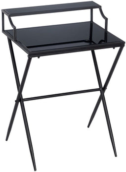 Nachtkastje Zwart Kristal Ijzer 45 x 35 x 65 cm