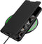 Dux Ducis - Pro Serie Slim wallet hoes - Geschikt voor Samsung Galaxy S21 Ultra - Zwart