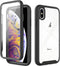 iMoshion Hoesje Geschikt voor iPhone Xs / X Hoesje - iMoshion 360° Full Protective Case - Zwart / Transparant