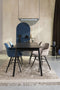 Zuiver Albert Kuip Soft Eetkamerstoelen armleuning Blauw - Set van 2