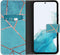 iMoshion Hoesje Geschikt voor Samsung Galaxy A54 (5G) Hoesje Met Pasjeshouder - iMoshion Design Softcase Bookcase - Blauw / Blue Graphic