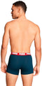 PUMA BASIC BOXER - Boxershorts Katoen Stretch - Donker Blauw / Grijs (2 stuks)