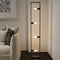 Atmooz - Vloerlamp Riley - Staande Lamp - Stalamp - Woonkamer - Zwart - Hoogte 150cm - Metaal