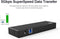 Unitek Y-3184 - 7-poorts USB 3.2 Hub - Zwart