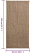 Jutezakken 10 stuks 220 g/m² 65x135 cm 100% jute