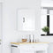 vidaXL - Keukenwandkast - Porto - bewerkt - hout - hoogglans - wit