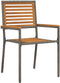 vidaXL - Opberg - Tuinstoelen - 2 - stuks - Grijs - Poly - Rattan