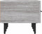 vidaXL - Tv-meubel - 150x36x30 - cm - bewerkt - hout - grijs - sonoma - eikenkleurig