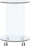 vidaXL - Salontafel - 45x40x58 - cm - gehard - glas