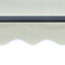 vidaXL - Luifel - uittrekbaar - met - windsensor - en - LED - 300x250 - cm - crème