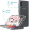 iMoshion Hoesje Geschikt voor Samsung Galaxy A30s / A50 Hoesje Siliconen - iMoshion Design hoesje - Roze / Transparant / Cherry Blossom