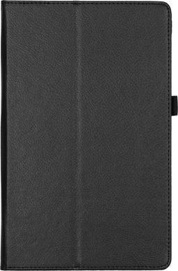 Effen Bookcase voor de Lenovo Tab M10 Plus - Zwart