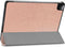 imoshion Tablet Hoes - Geschikt voor iPad Pro 12.9 (2022) / Pro 12.9 (2021) / Pro 12.9 (2020) / Pro 12.9 (2018) - Trifold Bookcase - Rosé Goud