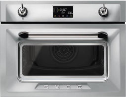Smeg Victoria SO4902M1X - Inbouwoven 40 l 3100 W - Soft close deursysteem - AirFry - Roestvrijstaal