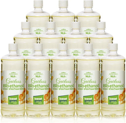 Kieselgreen Bio-ethanol - Biobrandstof 96,6% - Vrijstaand - Helder