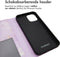 iMoshion Hoesje Geschikt voor iPhone 12 Pro / 12 Hoesje Met Pasjeshouder - iMoshion Design Bookcase smartphone - Paars / Purple Marble