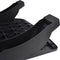 DESQ® 60071 - Voetensteun - Hoogte 90 mm - Groot platform 44 x 35 cm - Traploos kantelbaar 0-20° - Zwart