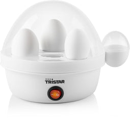 Tristar EK-3074 - Eierkoker Elektrisch - Voor 7 eieren incl. maatbeker en eierprikker - Wit