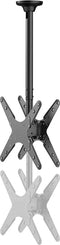 Neomounts FPMA-C340DBLACK - Plafondsteun - Full motion voor 2 schermen tot 75