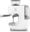 Smeg EGF03WHEU - Espressomachine met bonenmaler - 19 bar druk - Wit