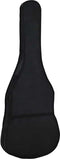 vidaXL Gitaartas - 3/4 klassieke gitaar - stof zwart - 94x35 cm