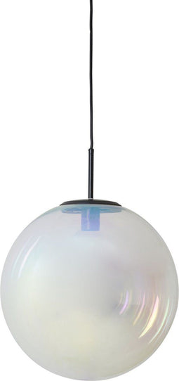 Light & Living Hanglamp Medina - Multicolor Glas - Ø40cm - Modern - Hanglampen Eetkamer, Slaapkamer, Woonkamer