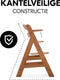 Hauck Alpha+ Kinderstoel - meegroeiend van 6 maanden tot 90 kg - FSC® gecertificeerd beukenhout - Walnoot