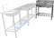 Garten Barbecuetafel - RVS - Verstelbaar - 100x50.5x87cm - Zilver