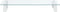 vidaXL - Monitorstandaard - 60x35x8 - cm - gehard - glas - en - metaal - wit