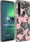 iMoshion Hoesje Geschikt voor Motorola Moto G8 Power Hoesje Siliconen - iMoshion Design hoesje - Roze / Transparant / Cherry Blossom