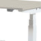 Zit Sta Bureau - Elektrisch 160x80 robson - wit frame