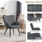 WOLTU Wing Chair, Modern, Relaxstoel, TV-stoel, Comfortabel, Leesstoel, Woonkamer, Fauteuil,