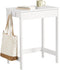 SoBuy FWT43-W - Bureau - Compact 60x40cm met Lade & Zijhaken - Wit