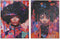 Schilderij Home ESPRIT Vrouw Modern 90 x 3,5 x 120 cm (2 Stuks)