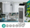 Nedis HTFA20WT - Keramische Ventilatorkachel - 2000W - Wit
