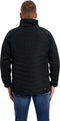 Kjelvik Sid - Hybride jas - Licht gewatteerd - Zwart (3XL)