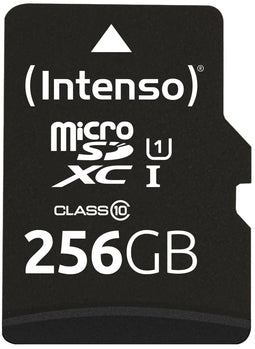 Intenso microSD 256GB - UHS-I Performance - Class 10 - Waterdicht